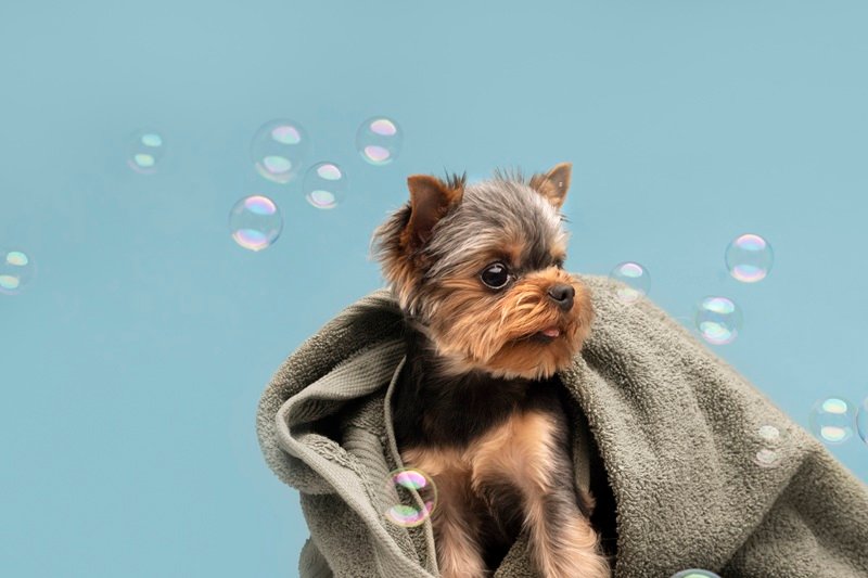 Goldendoodle Bath & Grooming in Fulshear